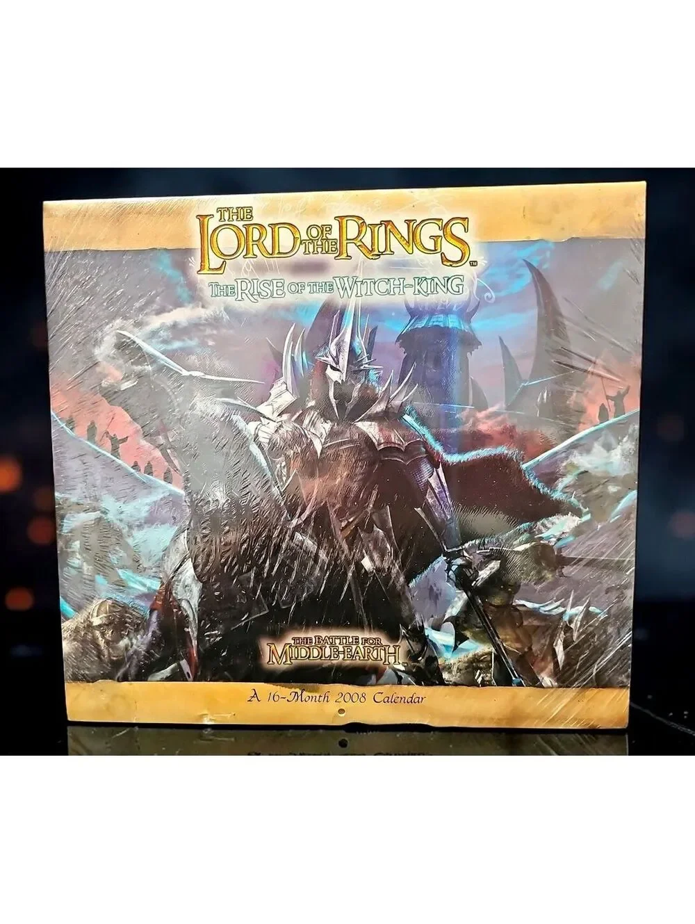 The Lord of the Rings The Rise of the Witch-King 2008 16-Month Calendar w/ Flaws